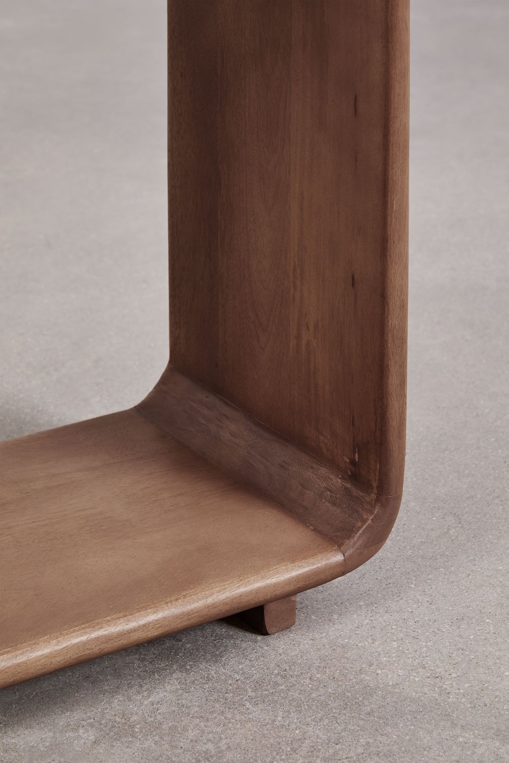 Rechthoekige halconsole 120x30 cm in Tinsley-hout, galerij beeld 7