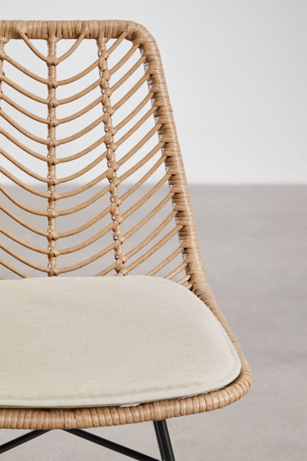 Set van 2 Gouda Natural kunststof rotan tuinstoelen, galerij beeld 4