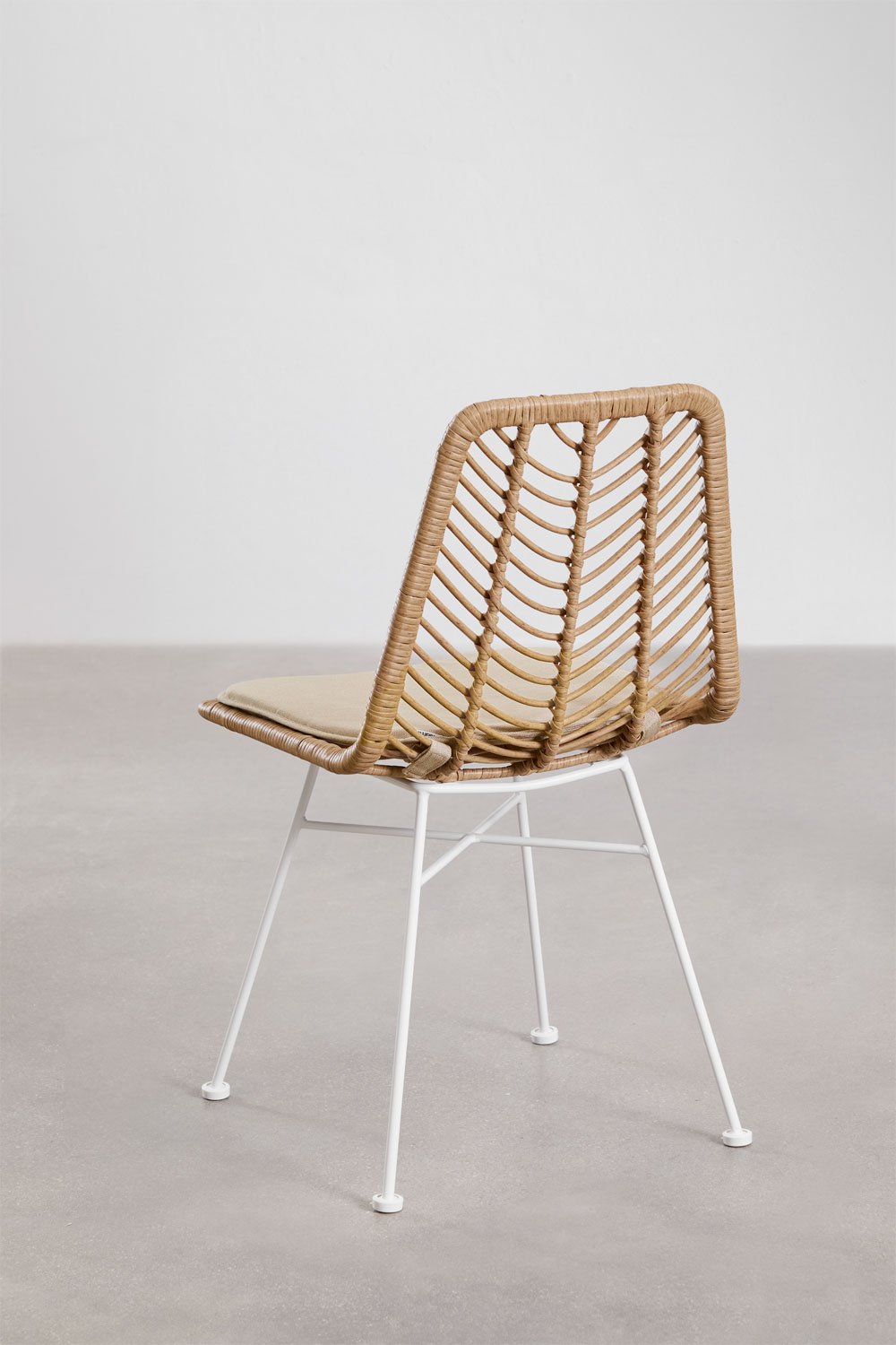 Set van 2 Gouda Natural kunststof rotan tuinstoelen, galerij beeld 3