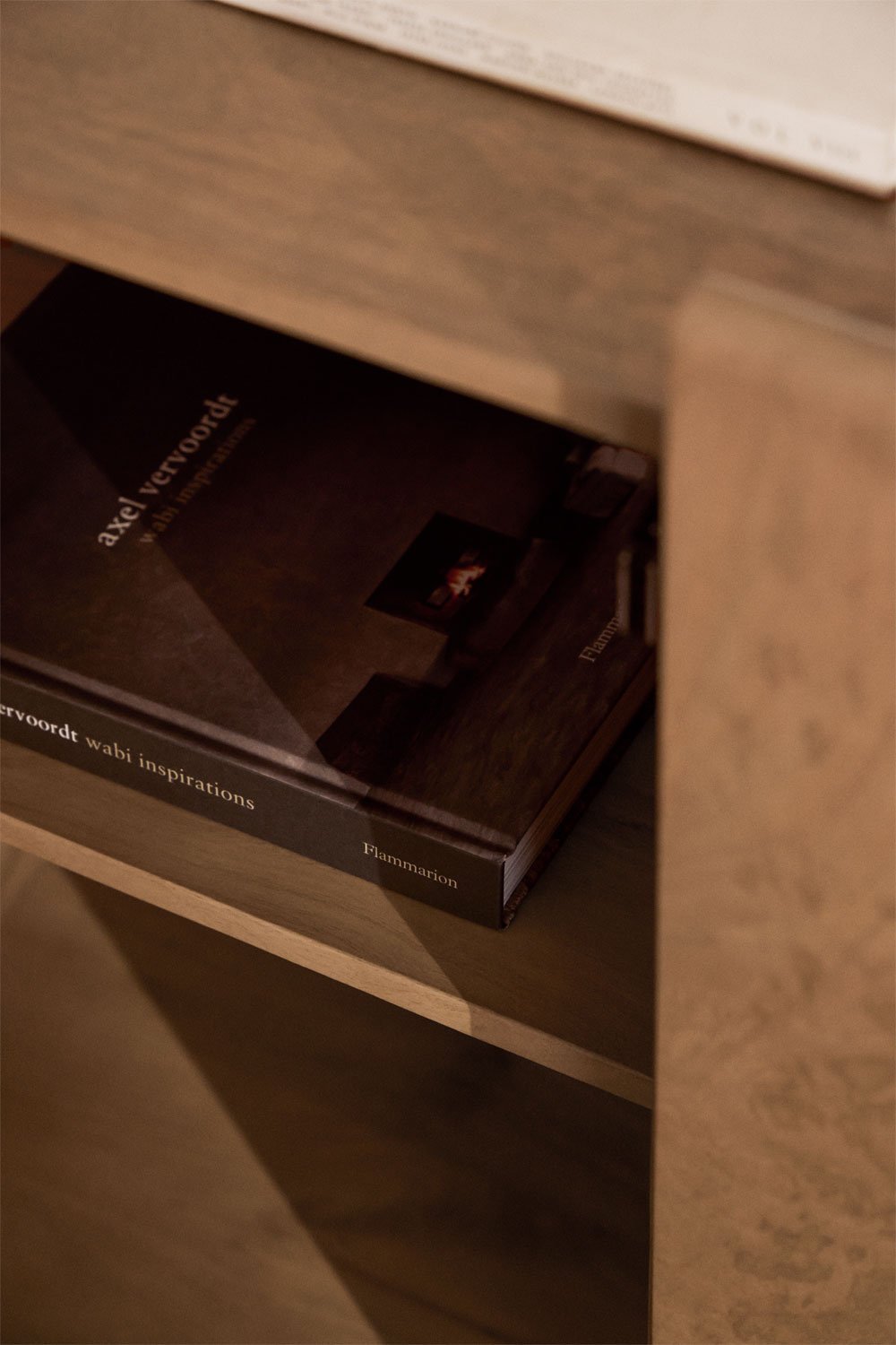 Agathe mangohouten dressoir 160x40 cm, galerij beeld 3