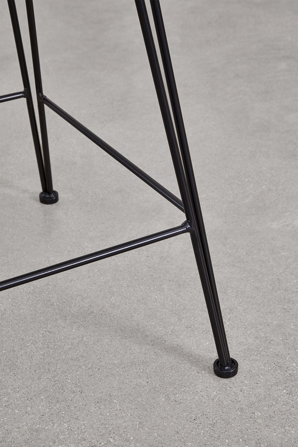 Zole hoge kruk van synthetisch riet, galerij beeld 5