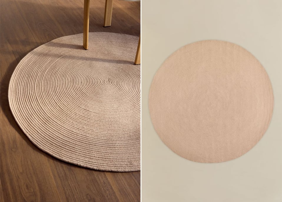 Ronde polypropylene vloerkleed (Ø200 cm) Lisandra