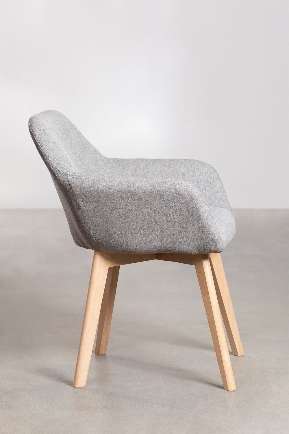 Set van 2 Ervi eetkamerstoelen met armleuningen, galerij beeld 4