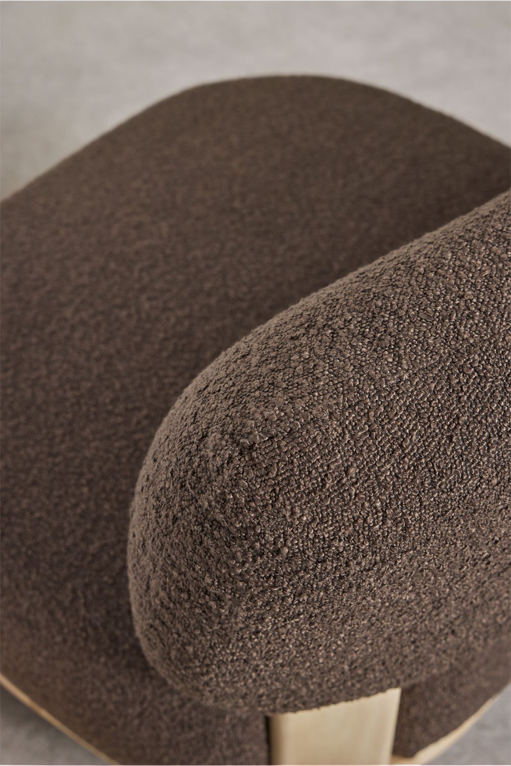 Eldred fauteuil bekleed met rubberhout, galerij beeld 4