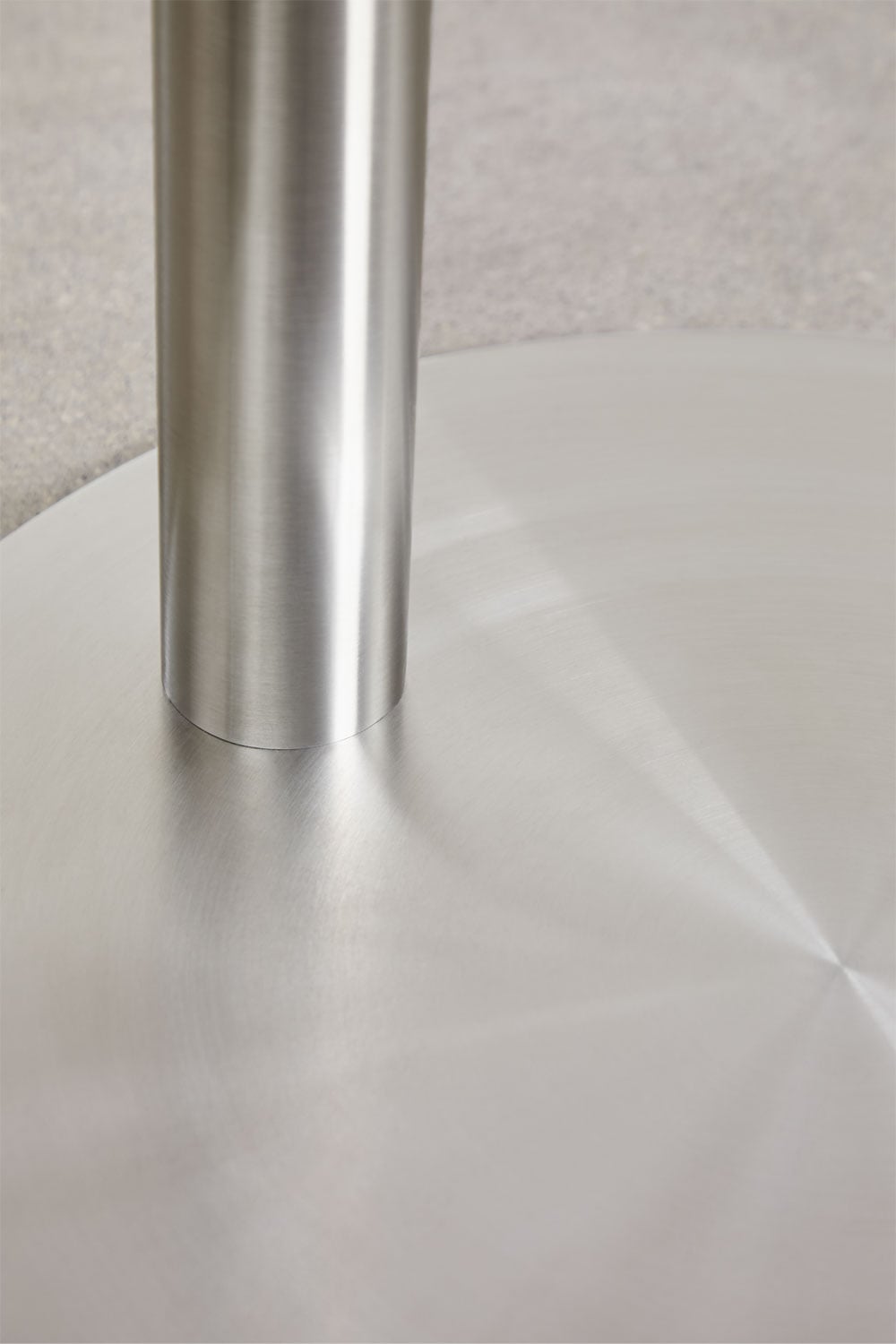 Ronde bijzettafel Ø40 cm van staal Yannik, galerij beeld 5