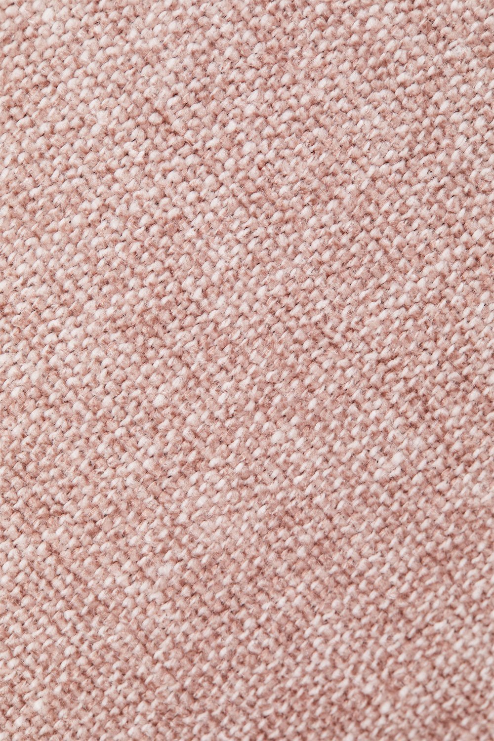 Hoge kruk 75 cm met rugleuning van chenille kwarts roze stof Brusel, galerij beeld 8