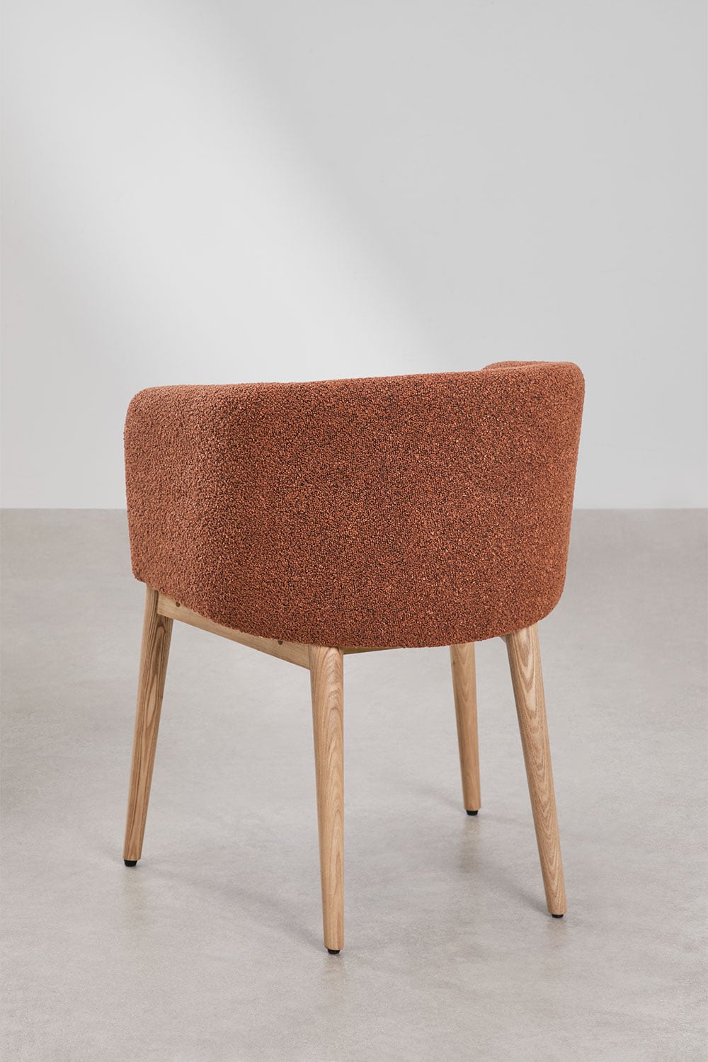 Set van 2 Bunia gestoffeerde eetkamerstoelen met armleuningen, galerij beeld 5