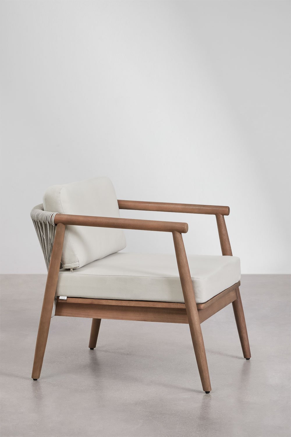 Tuinset met een 2-zitsbank, 2 fauteuils en een salontafel in Aderyn eucalyptushout, galerij beeld 11