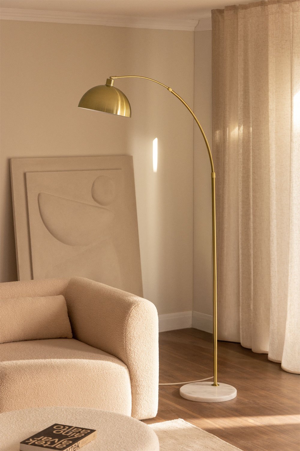 Diala ijzeren vloerlamp, galerij beeld 1