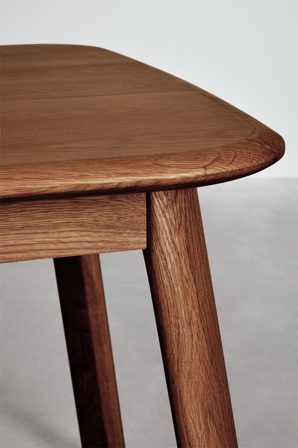 Rechthoekige eettafel 220-320x95 cm uitschuifbaar in Treveris hout, galerij beeld 5