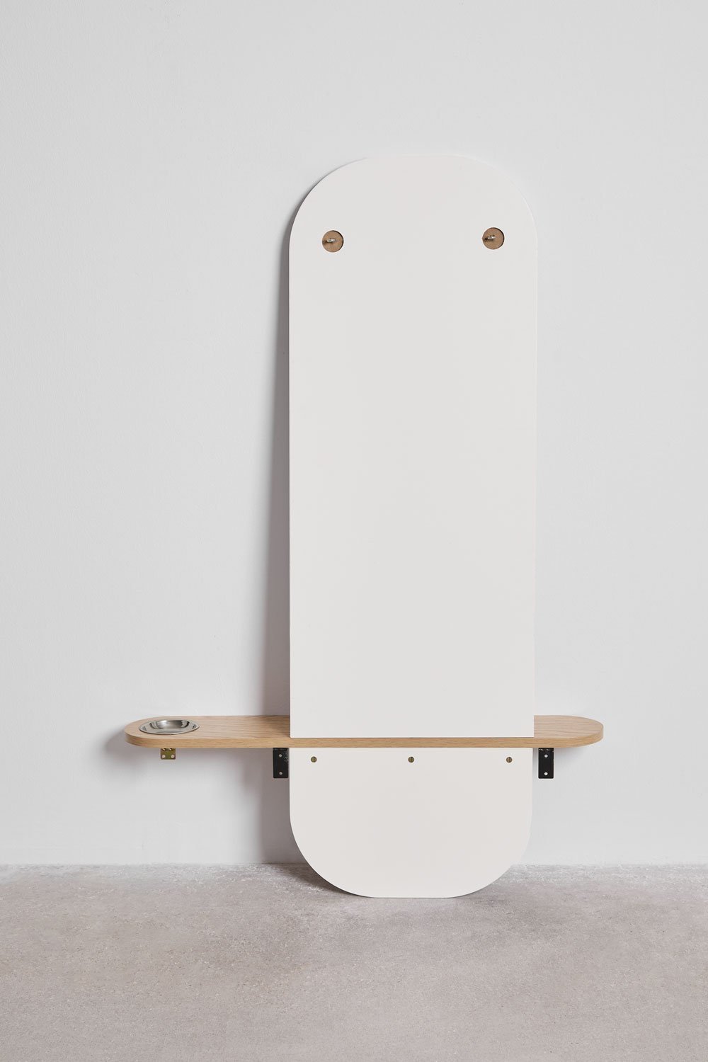 Verique MDF haltafel met spiegel, galerij beeld 7