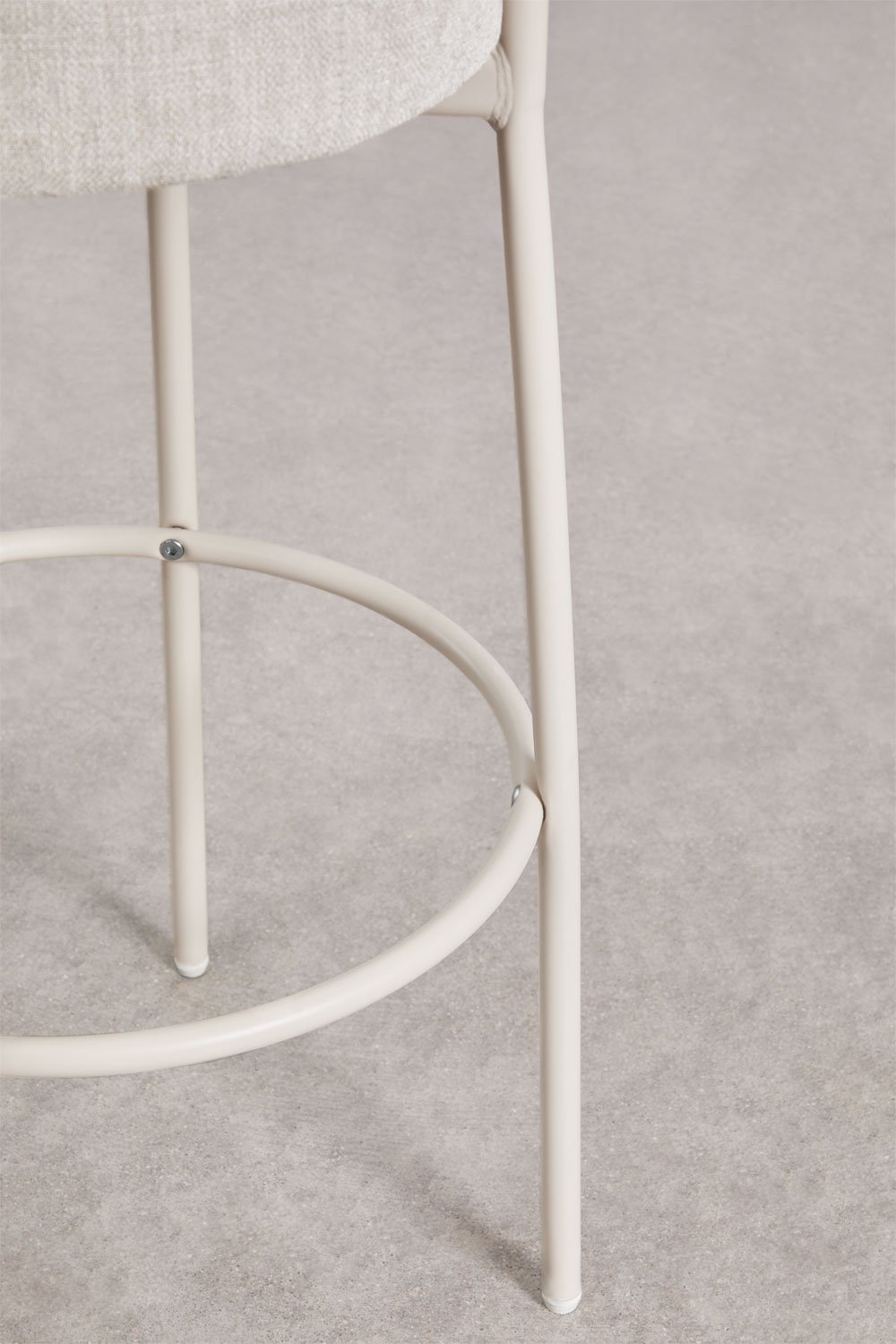 Set van 4 hoge krukken 75 cm gestoffeerd Anisa, galerij beeld 3