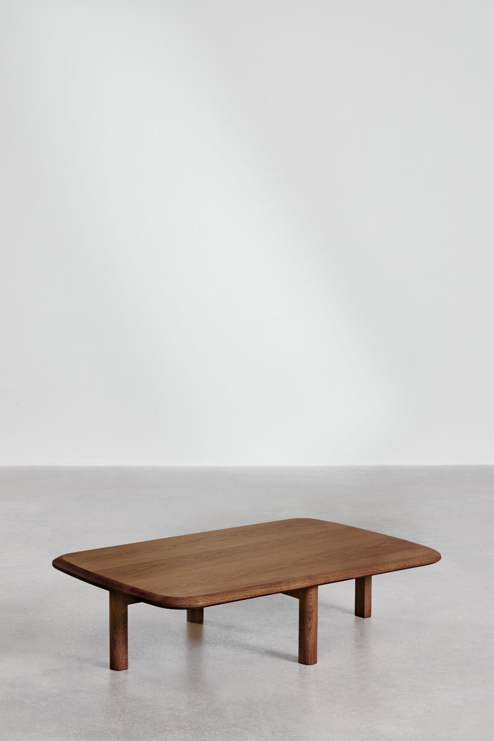 Rechthoekige salontafel 100x65 cm in Treveris-hout, galerij beeld 1