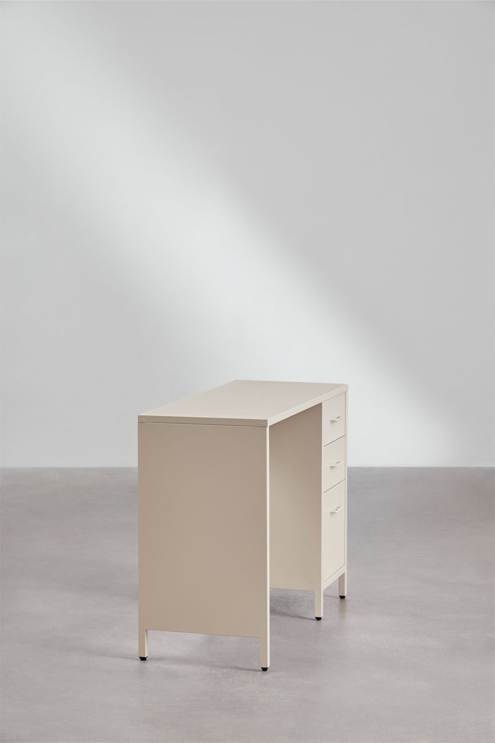 Bureau van staal met lades Janine, galerij beeld 4