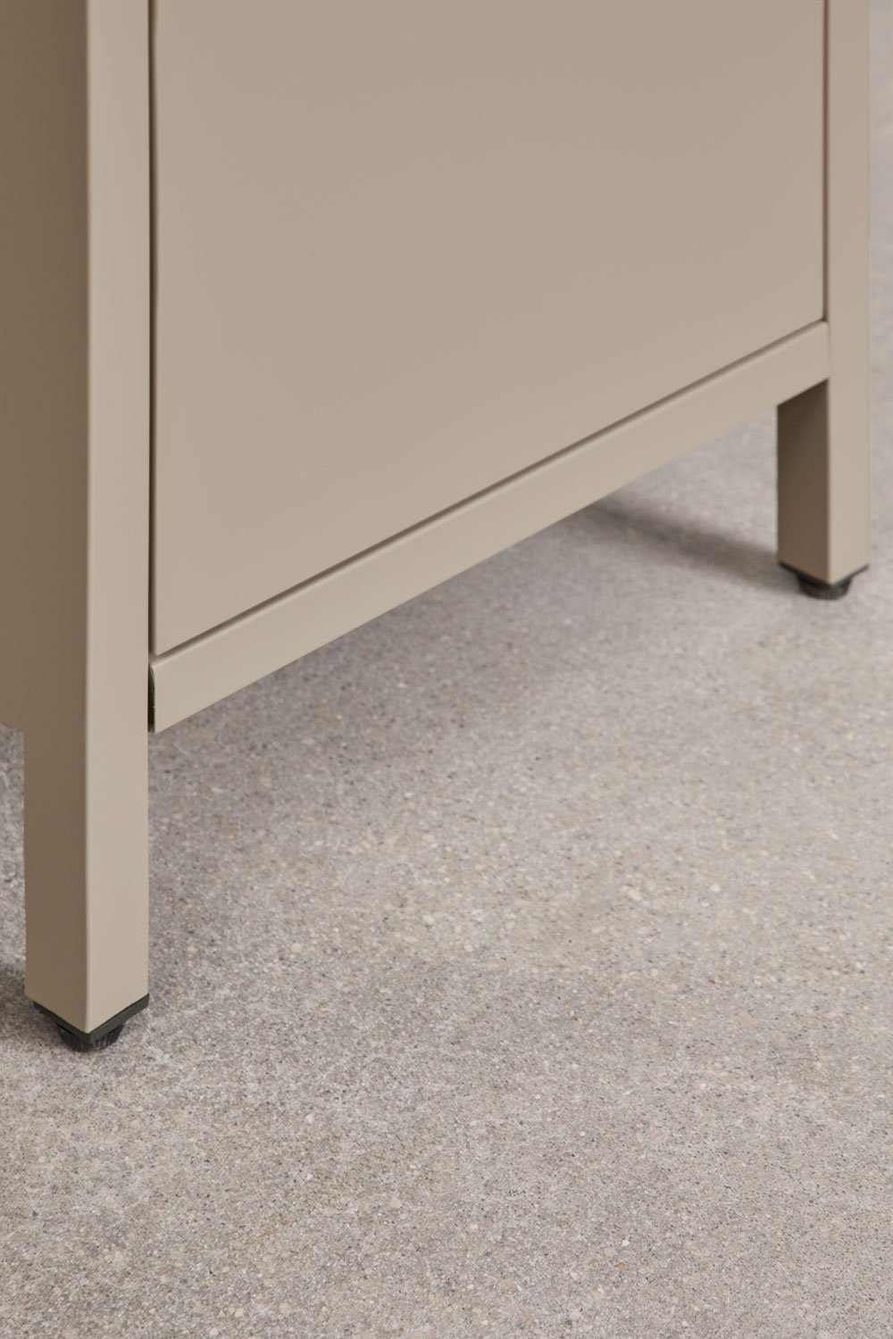 Bureau set met lades, ladekast en stalen plank Janine, galerij beeld 6