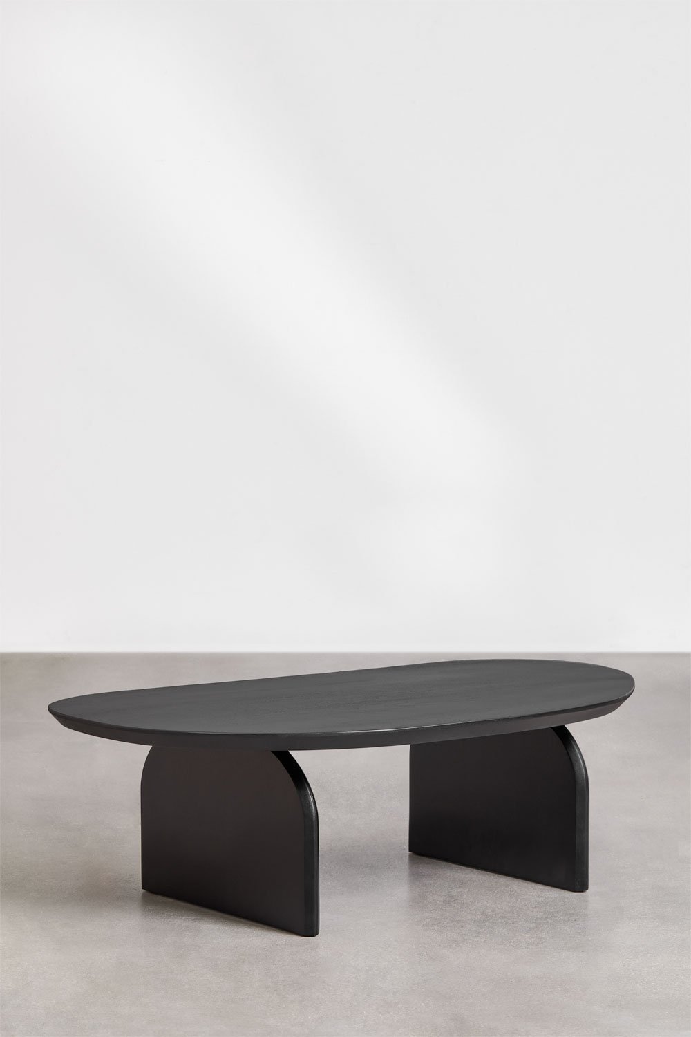 Mangohouten salontafel (135x80 cm) Bedum, galerij beeld 3