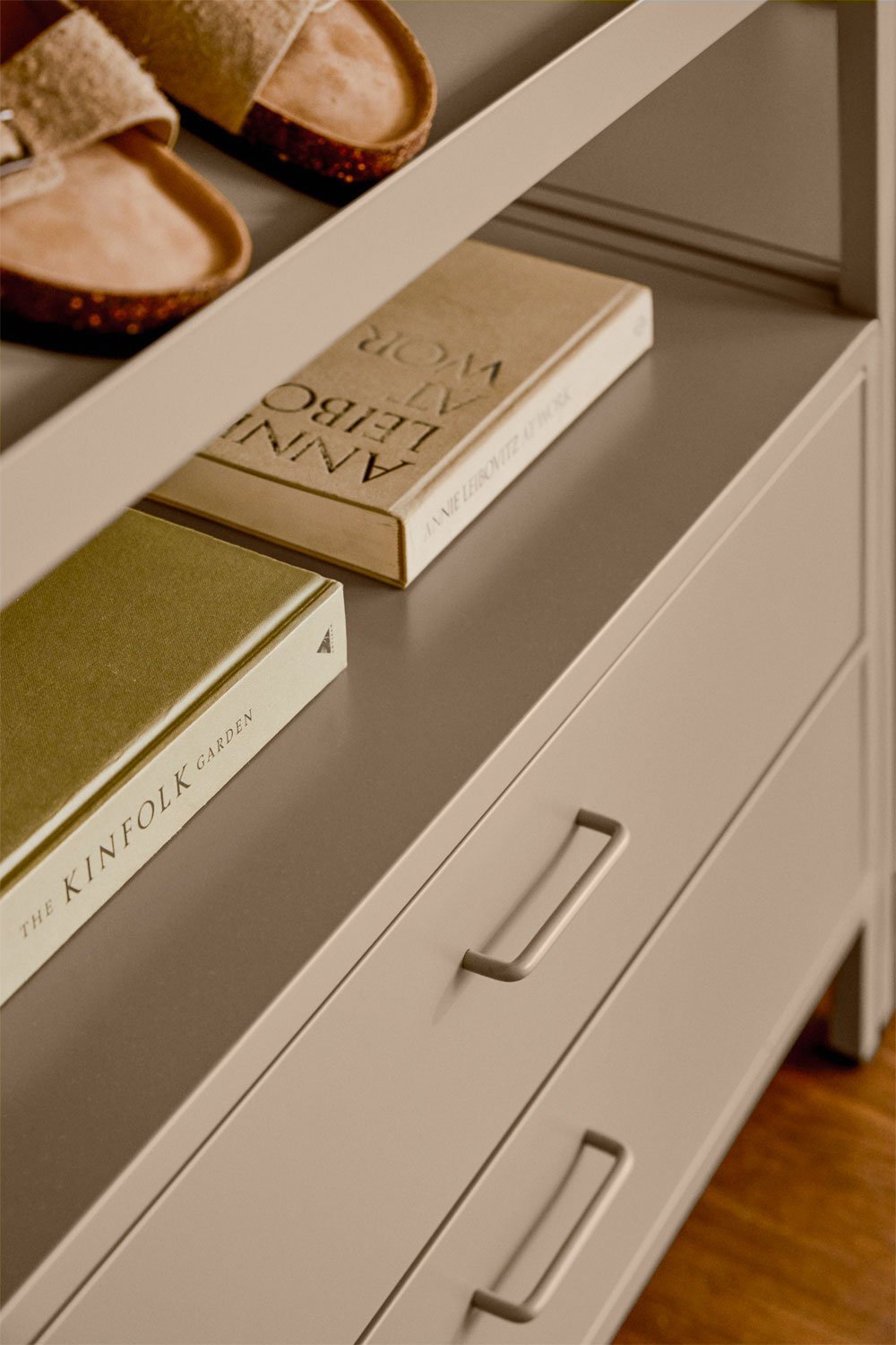 Janine 4-delige open modulaire kledingkast met stalen lades, galerij beeld 2