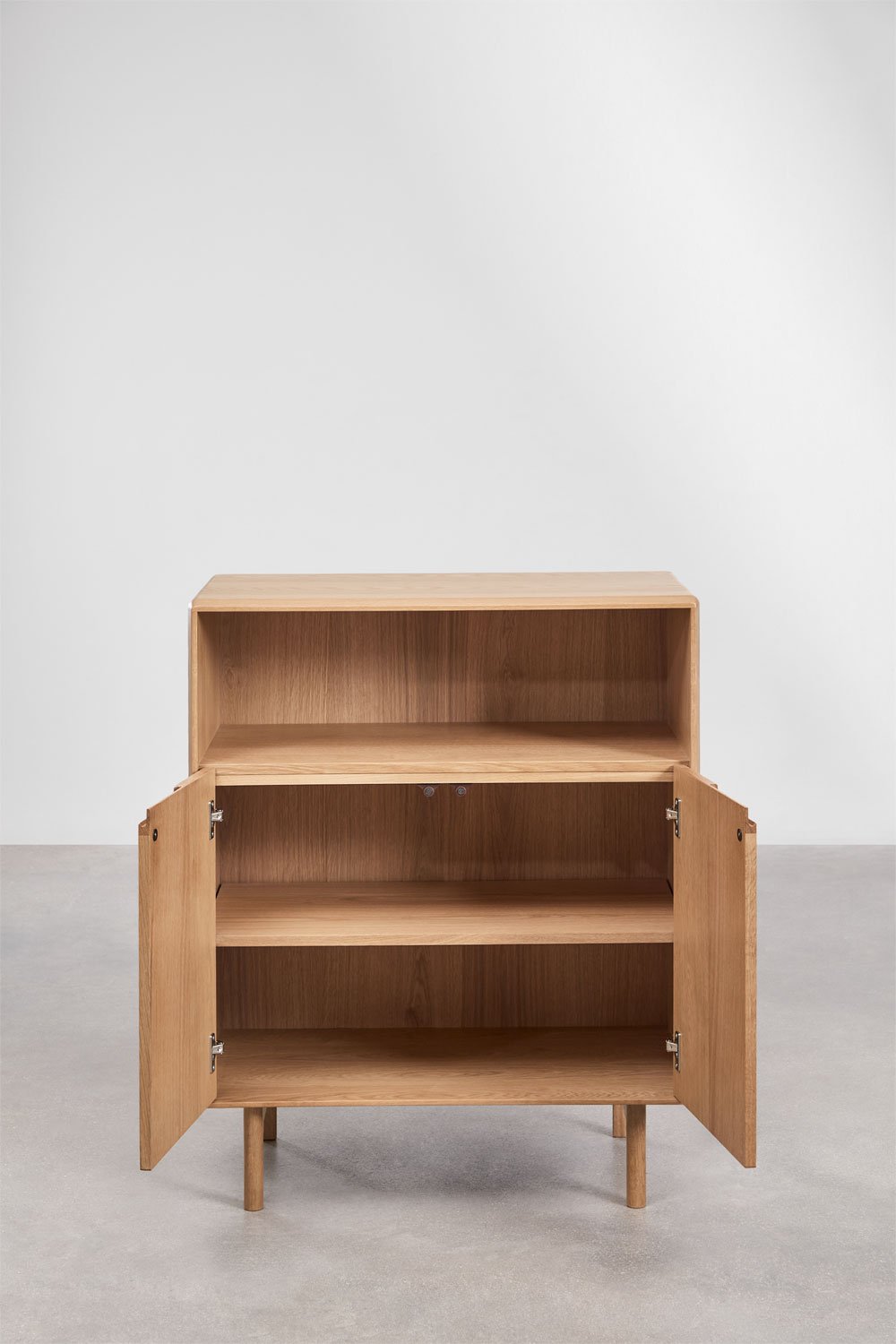 Hoge dressoirkast van eikenhout Treveris, galerij beeld 5