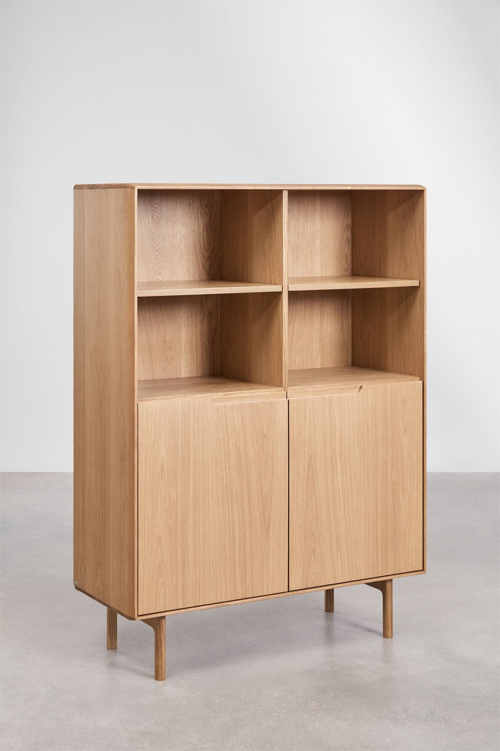 Hoge dressoirkast van eikenhout Treveris, galerij beeld 3