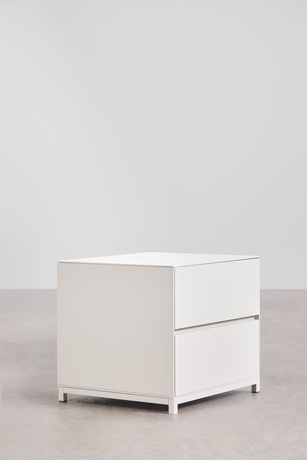 Verpakking van 2 Kivora MDF nachtkastjes 50x45 cm, galerij beeld 5