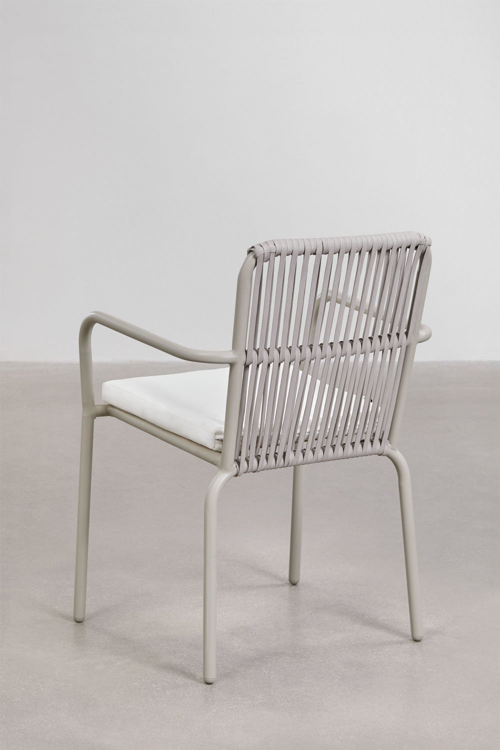 Stapelbare tuinstoel met aluminium armleuningen Alberta, galerij beeld 5