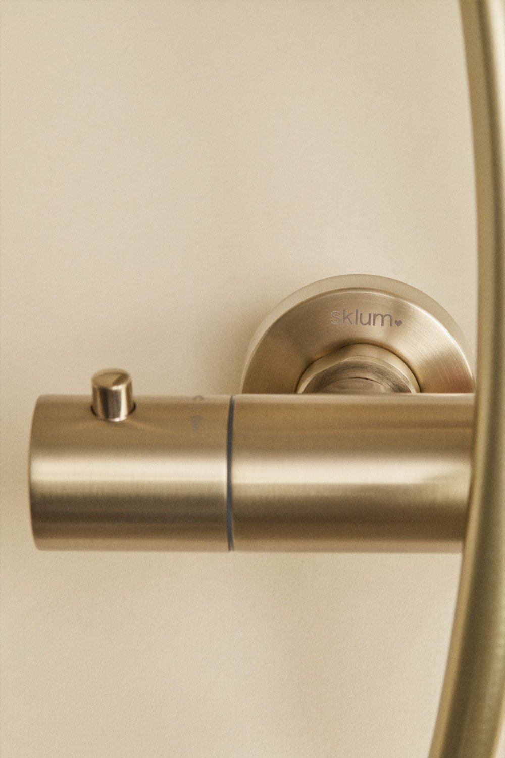 Orveta thermostatische douchekolom van messing, galerij beeld 10