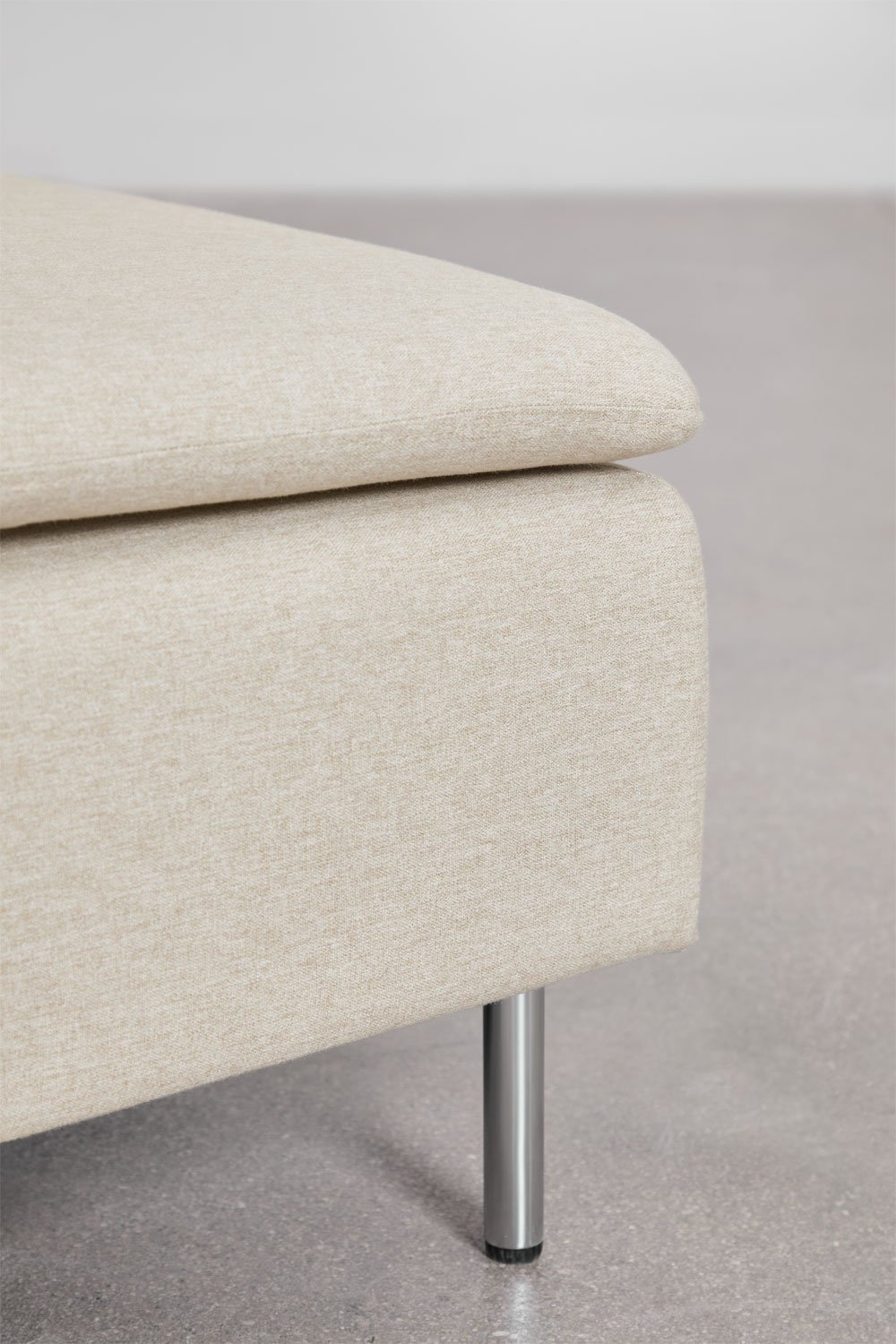 Modulaire bank met chaise longue rechts, 3-delig met hoekmodule Oriol, galerij beeld 10