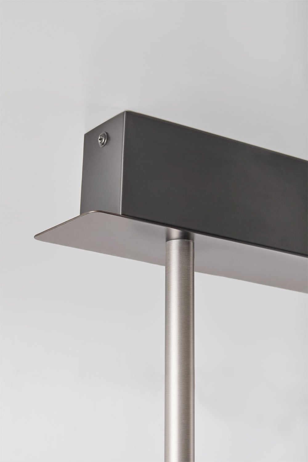 Draaibare plafondlamp met 7 lichtpunten in Amaranto-ijzer, galerij beeld 5