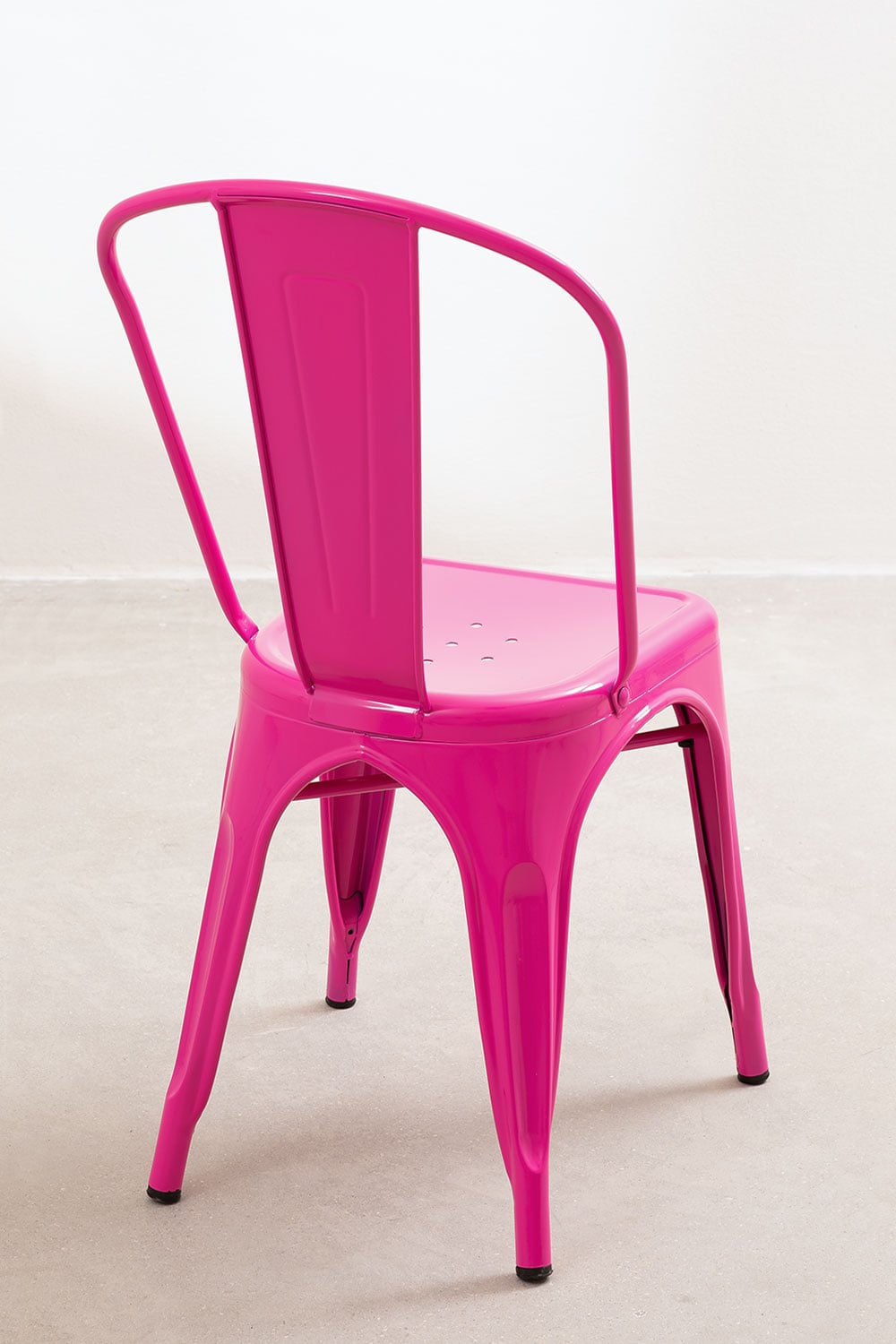 Pakket van 4 Lix stapelbare eetkamerstoelen, galerij beeld 6