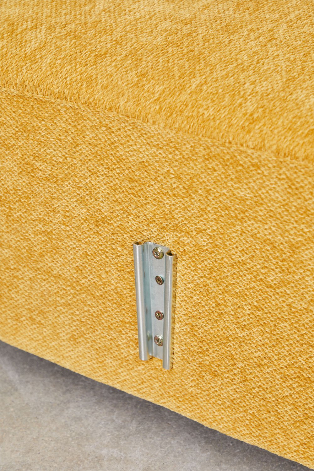 Rechter hoekmodule 135x113 cm met hoge armleuning voor modulaire bank Bruna, galerij beeld 5