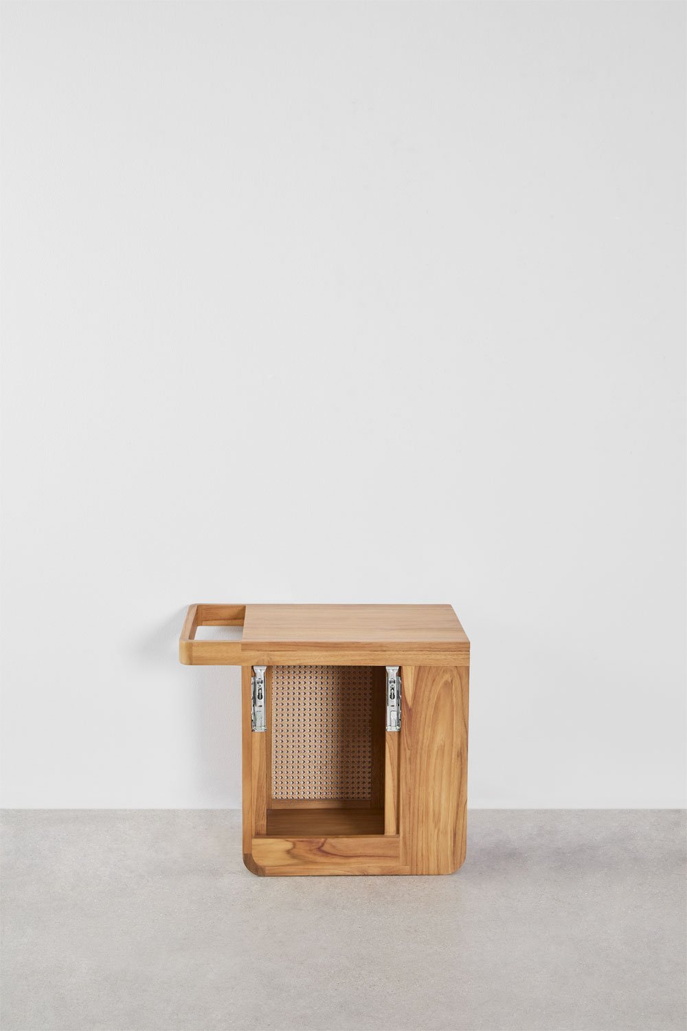 Georgy teakhouten wandmeubelset voor in de badkamer, galerij beeld 7