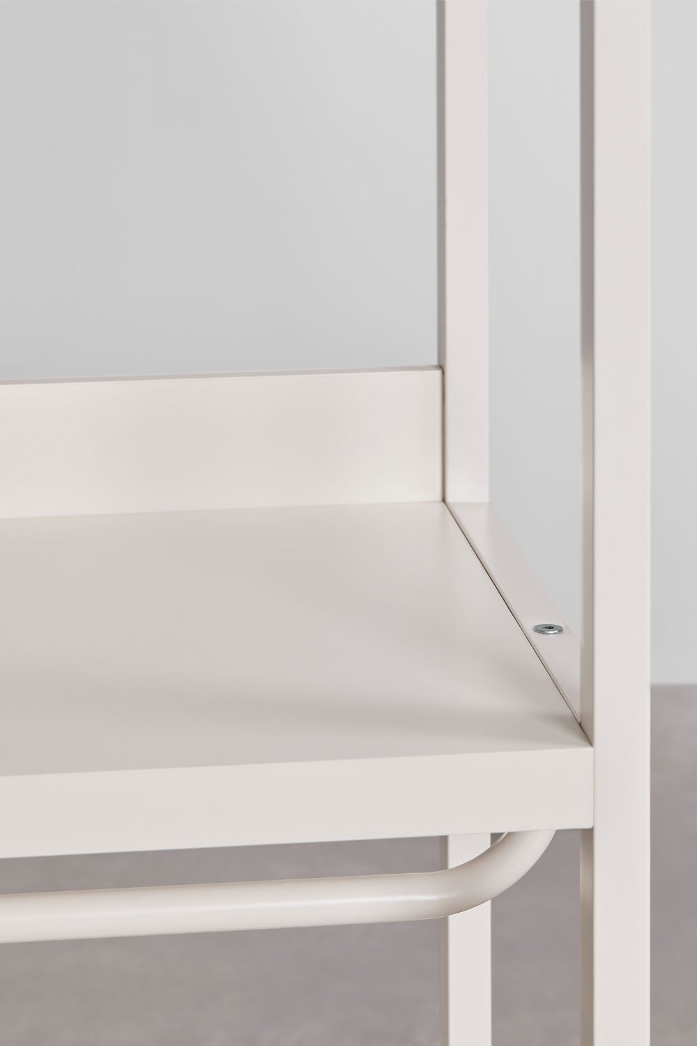 Velunis 4-delige open modulaire kledingkast met ijzeren schoenenrek, galerij beeld 6