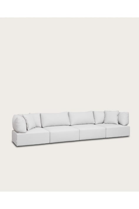 4-delige modulaire bank met 2 Kata hoekstoelen