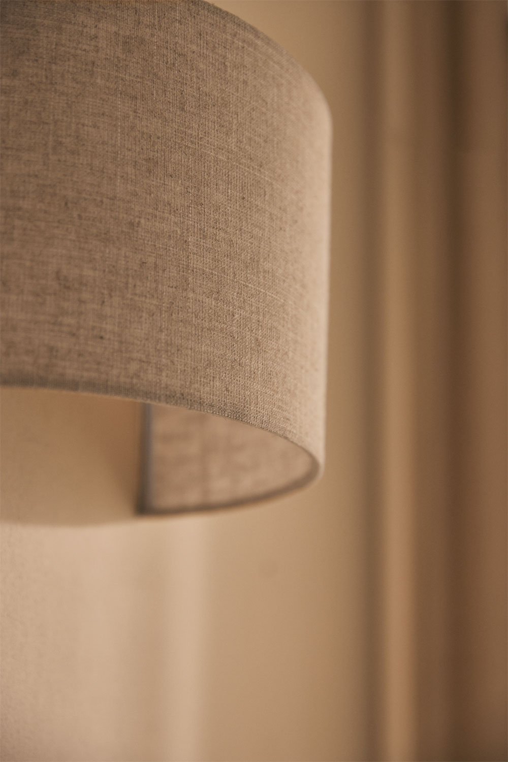 Kiraz linnen wandlamp, galerij beeld 2