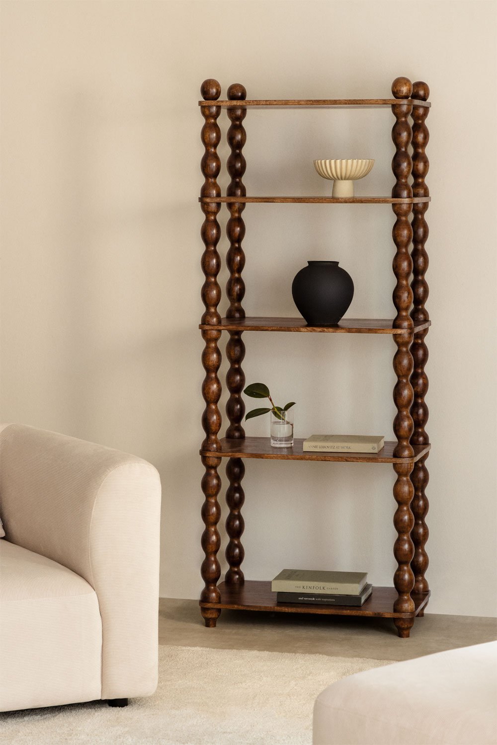 Tessaia mangohouten kast ↑180 cm, galerij beeld 1