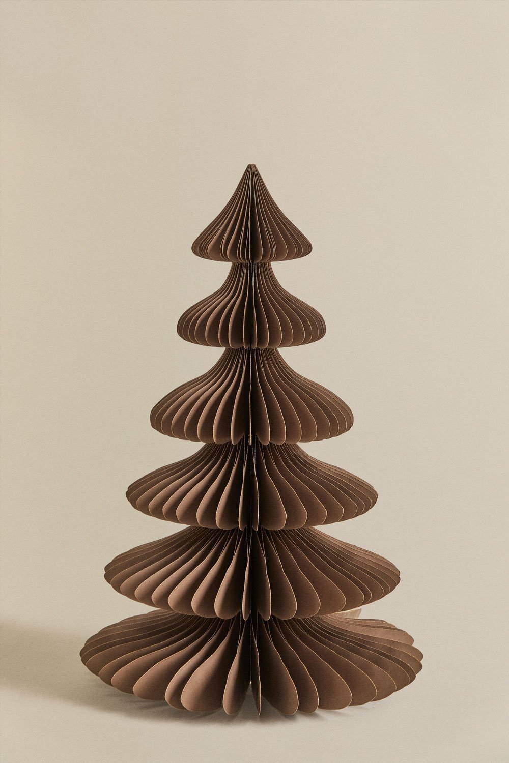 Pack van 2 kerstbomen van papier Navira, galerij beeld 3