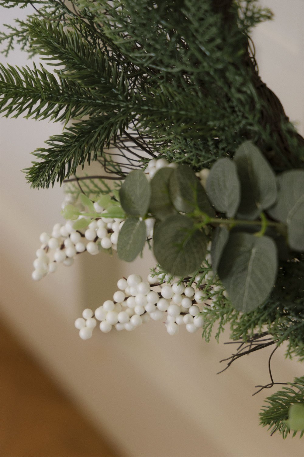 Kerstdecoratieve krans Ø60 cm Danuy, galerij beeld 2