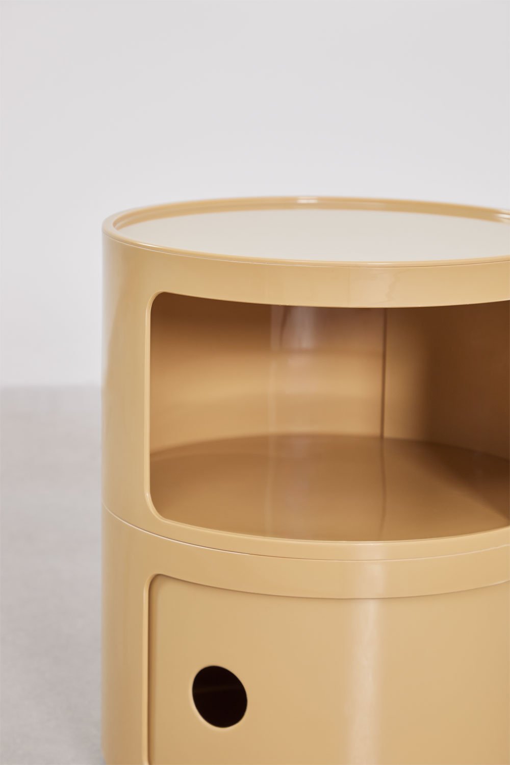 Babel ronde bijzettafel met planken, galerij beeld 6