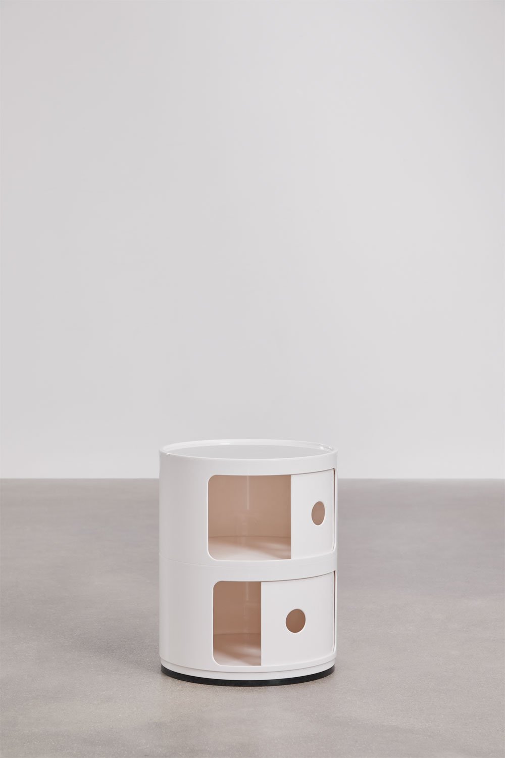 Babel ronde bijzettafel met planken, galerij beeld 3