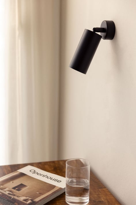 Walid aluminium wandlamp