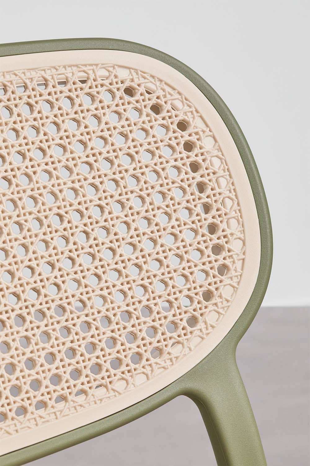 Stapelbare eetkamerstoelen Omara, set van 2, gemaakt van polypropyleen, galerij beeld 4