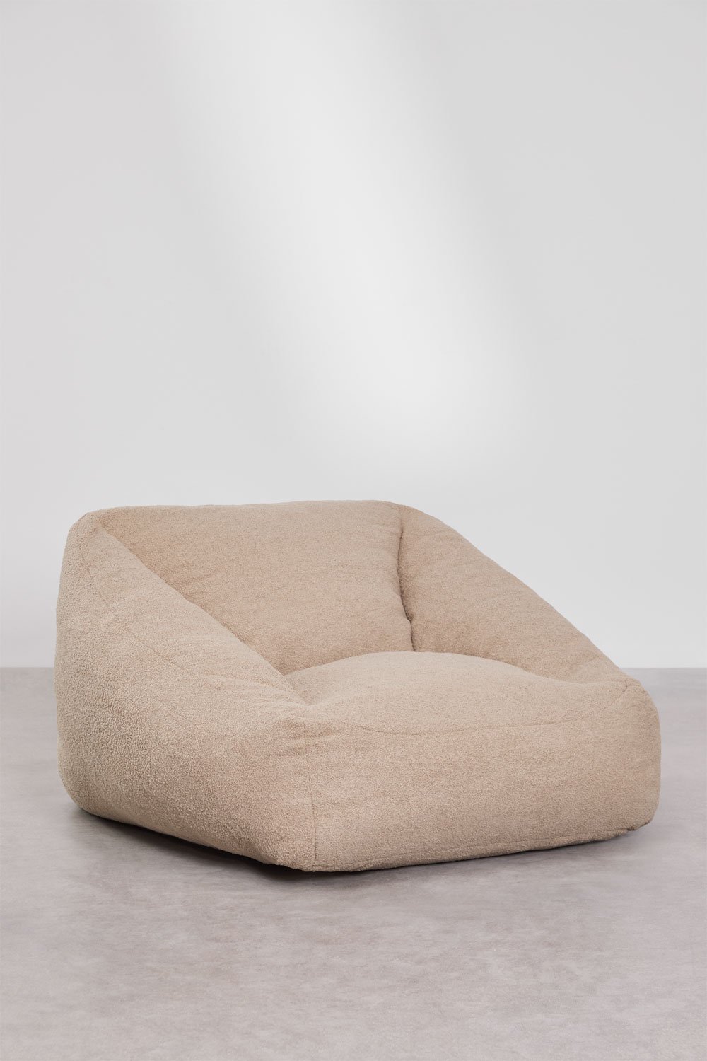 Thiago gestoffeerde poefstoel, galerij beeld 3