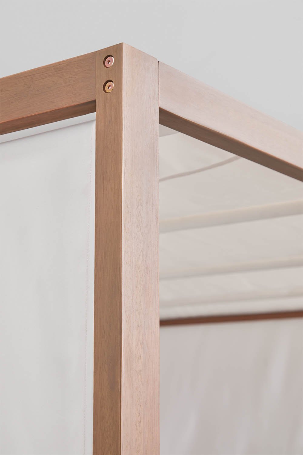 Reclameerbare Balinese bed van eucalyptus hout Dune, galerij beeld 8