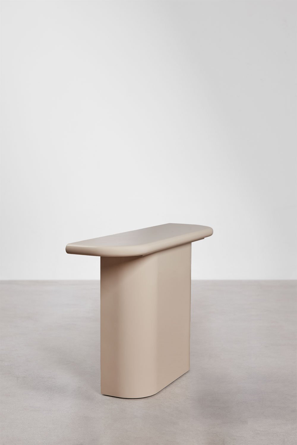 Istanbul MDF halfronde console 120x35 cm, galerij beeld 4