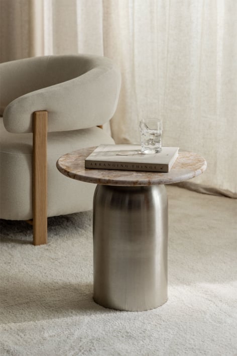 Ronde bijzettafel Ø40 cm Alliser