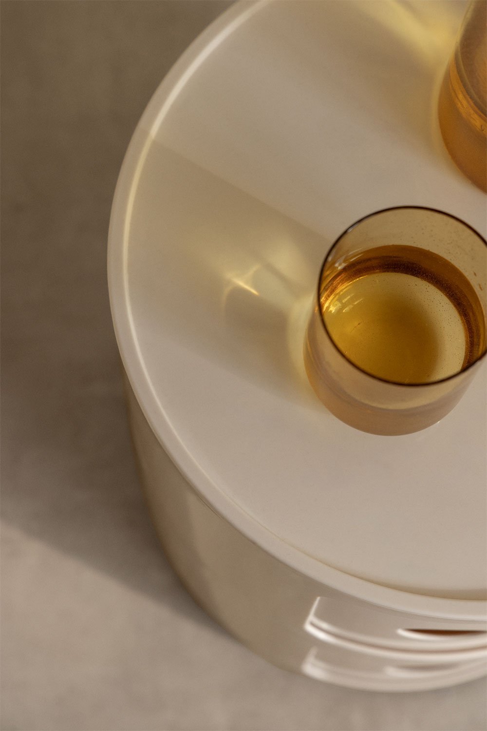 Babel ronde bijzettafel met planken, galerij beeld 2