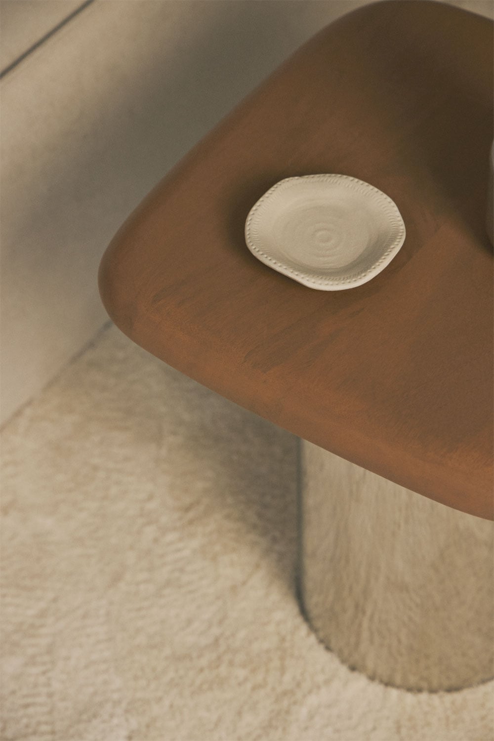 Square bedside table 40x40 cm Merieines, galerij beeld 2