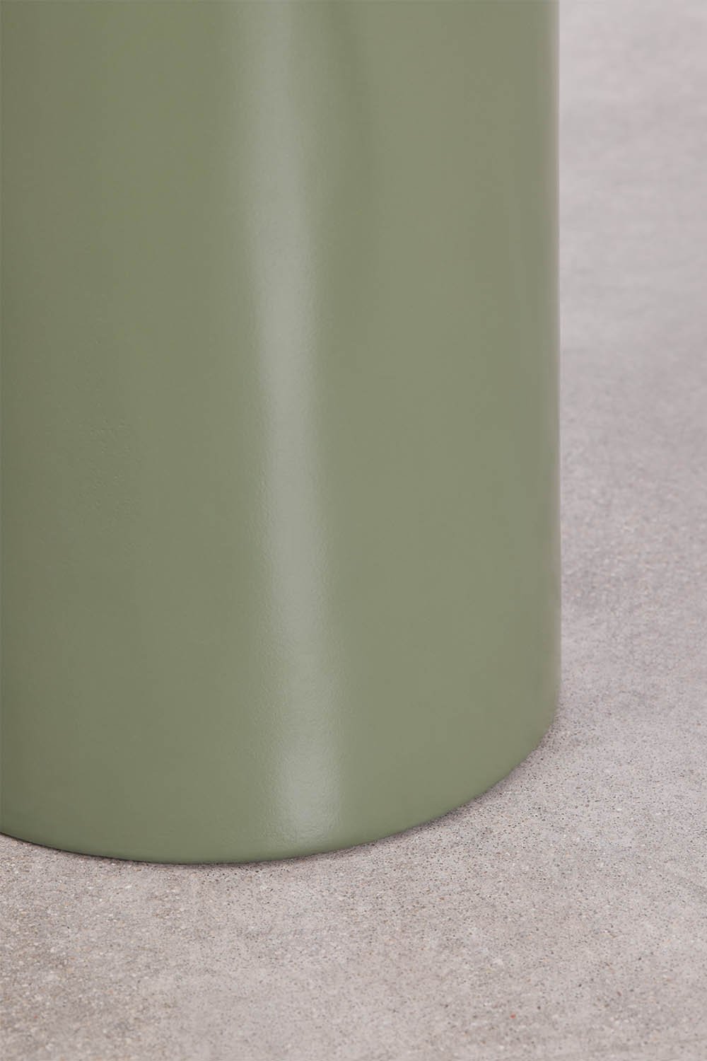 Ronde bijzettafel Ø45 cm in cement Layana, galerij beeld 5