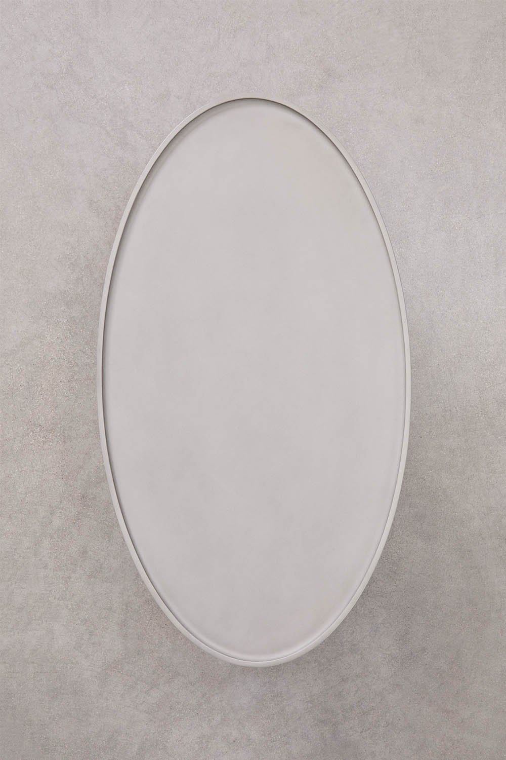 Ovale salontafel 110x60 cm in Darwys cement, galerij beeld 6