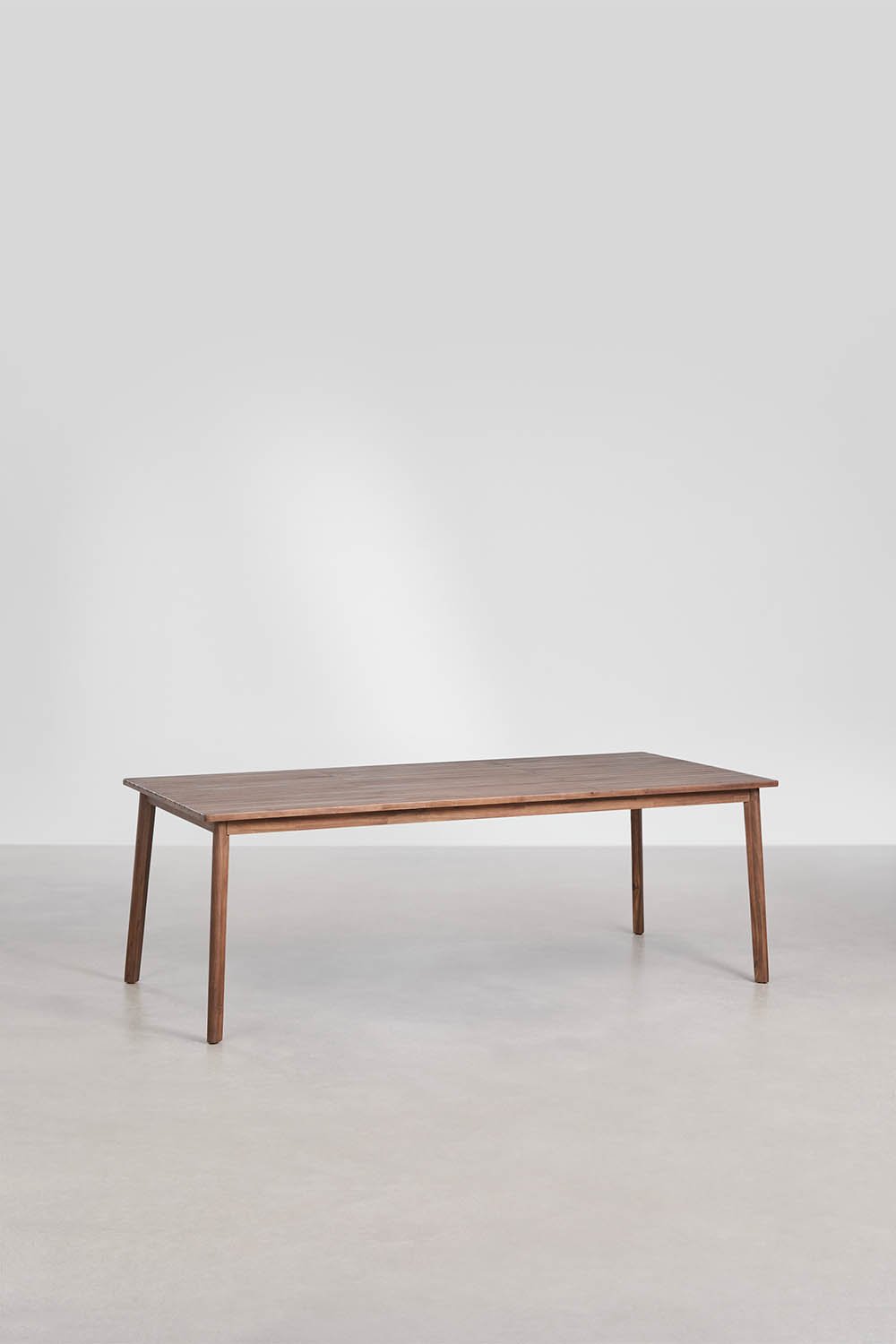 Rechthoekige tuin tafel van acaciahout Kaela, galerij beeld 3